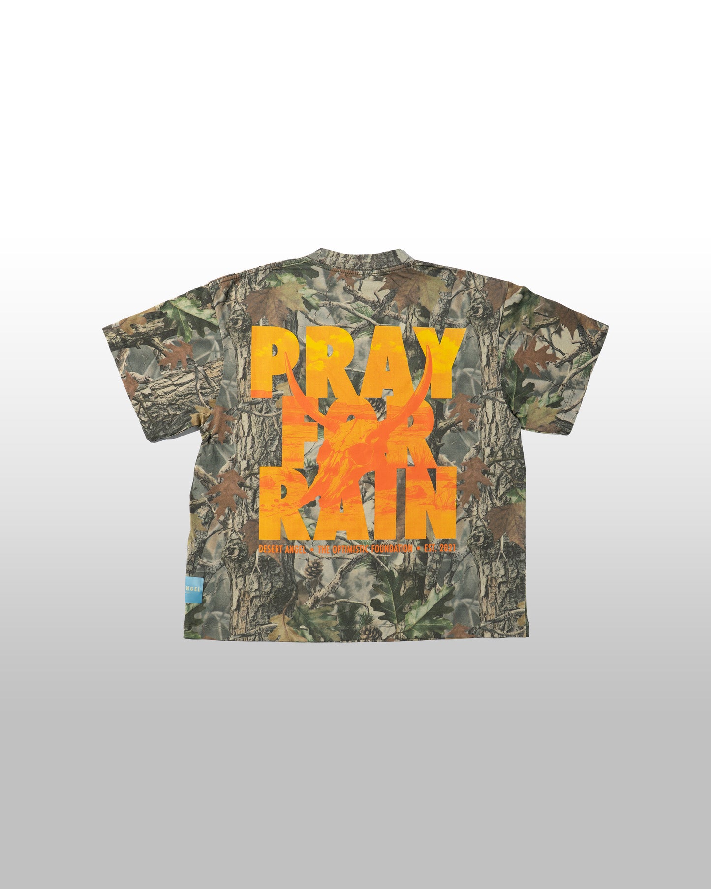 Pray For Rain Oversized Tee - Graphic Cotton Streetwear Unisex Short Sleeve Shirt