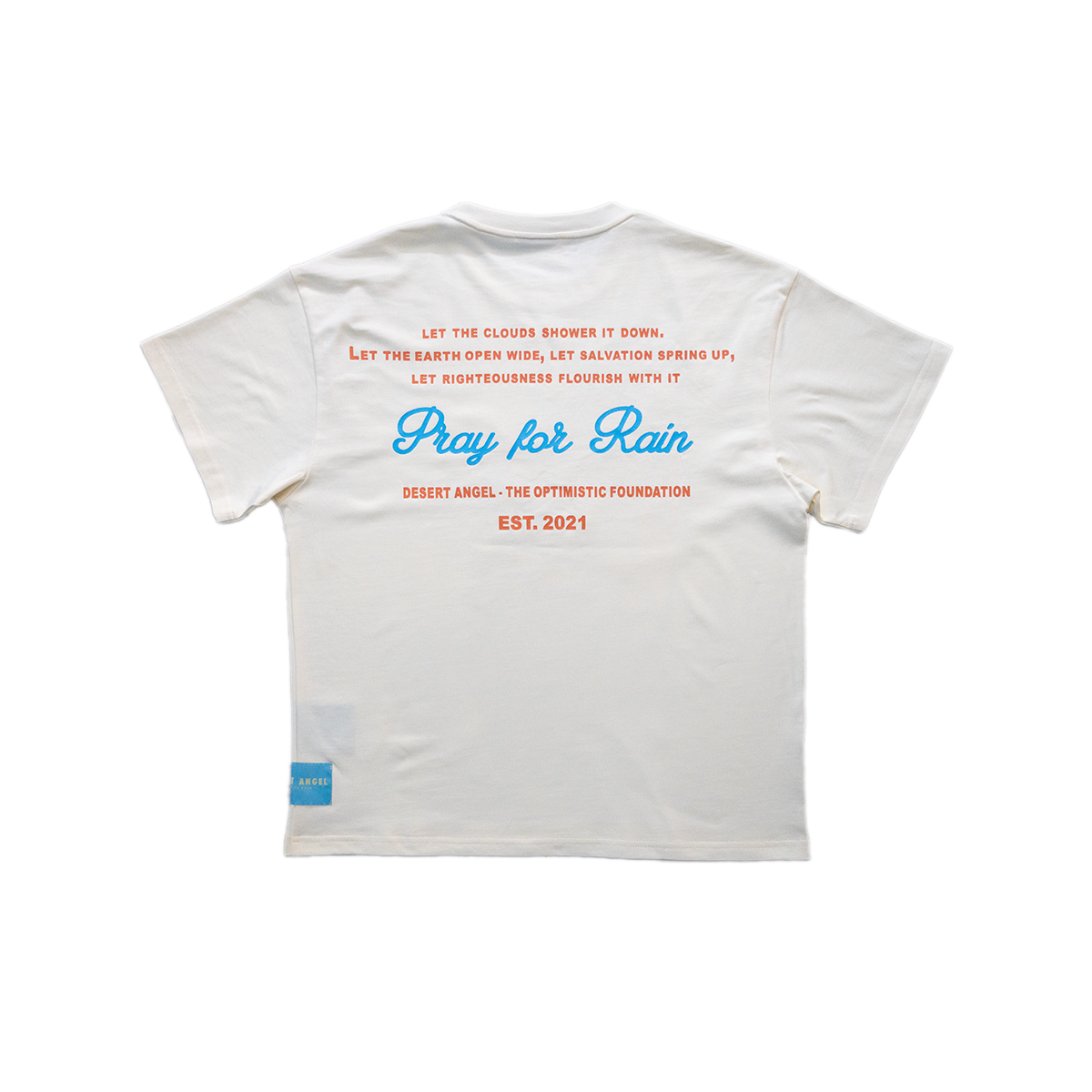 Prayer Hands Oversized Tee - Nude image 2